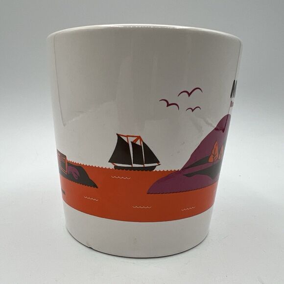 Maine Runs on Dunkin Donuts Coffee Mug Cup State Limited Edition 2012 Moose - Picture 2 of 6